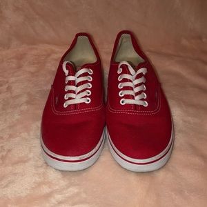 Apple Red Vans